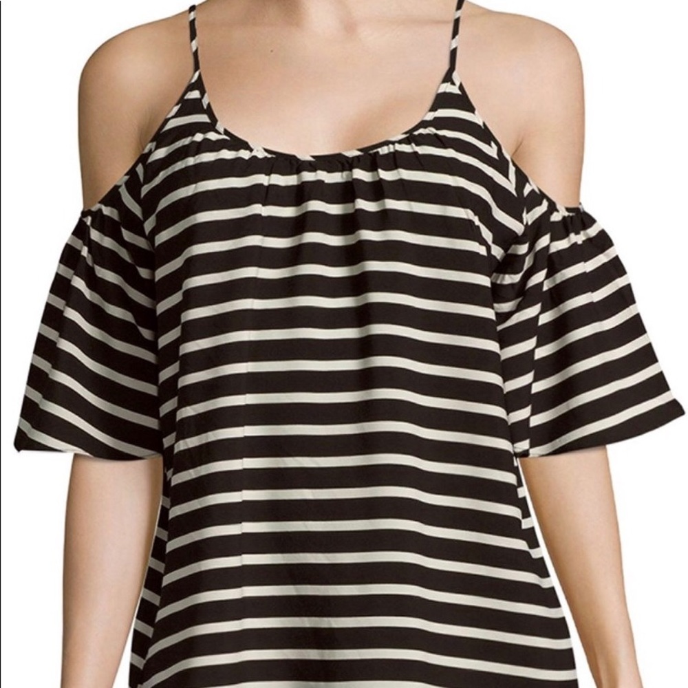 French Connection Cold Shoulder Shirt